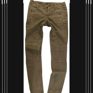 Marissa Webb super edgy moto skinny pants